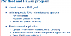 Allegiant Hawaii Plans Postponed Until 2012