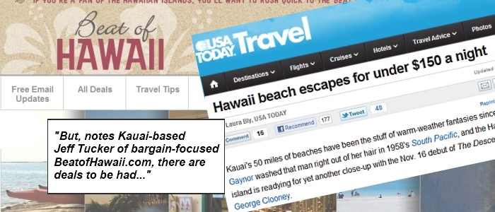 Beat of Hawaii in USA Today