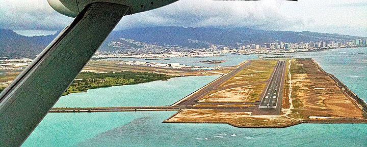 Honolulu Airport Reef Runway