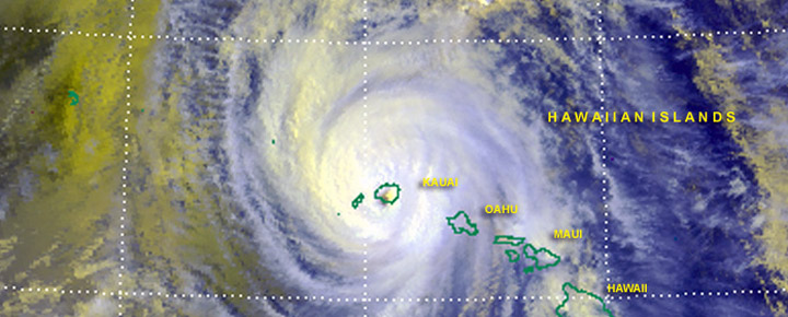 Hurricane Iniki 22 Years Ago Today   Hurricane Iniki 