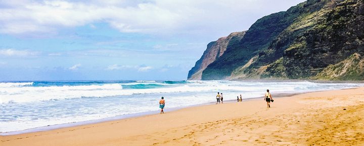 Polihale Beach Kauai closed until further notice