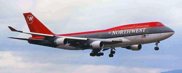 Northwest 747 Hawaii