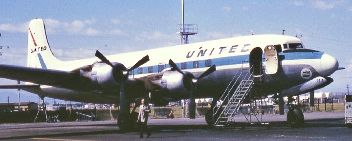 UAL Hawaii DC6