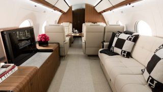 Gulfstream 650 interior
