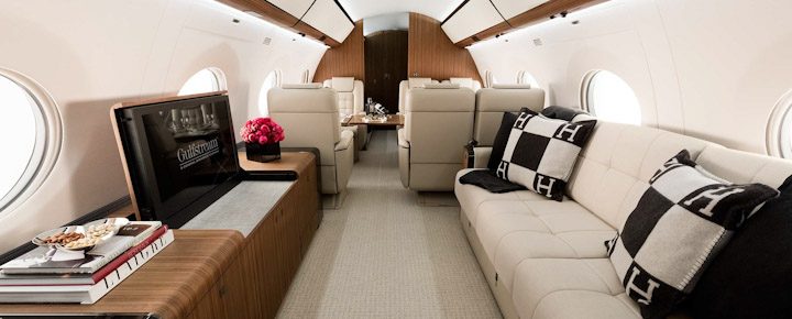 Gulfstream 650 interior