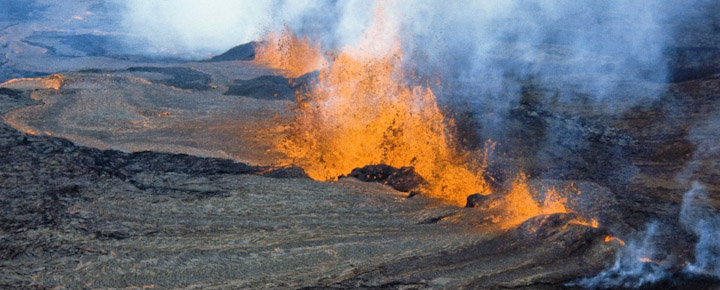 Mauna Loa 1984 Eruption
