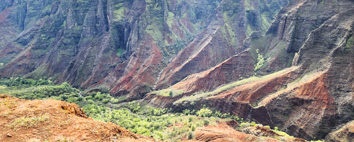 Canyon Trail to Waipoo Falls Kauai