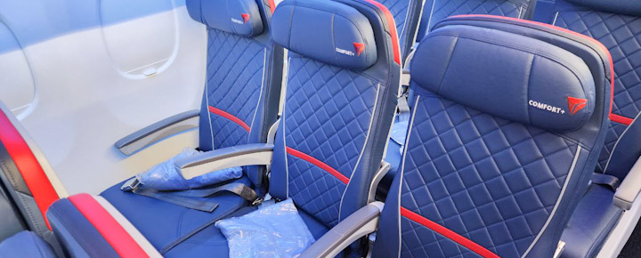 Delta Hawaii extra legroom Comfort +