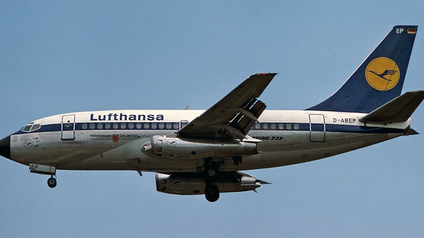 Lufthansa Boeing 737-100