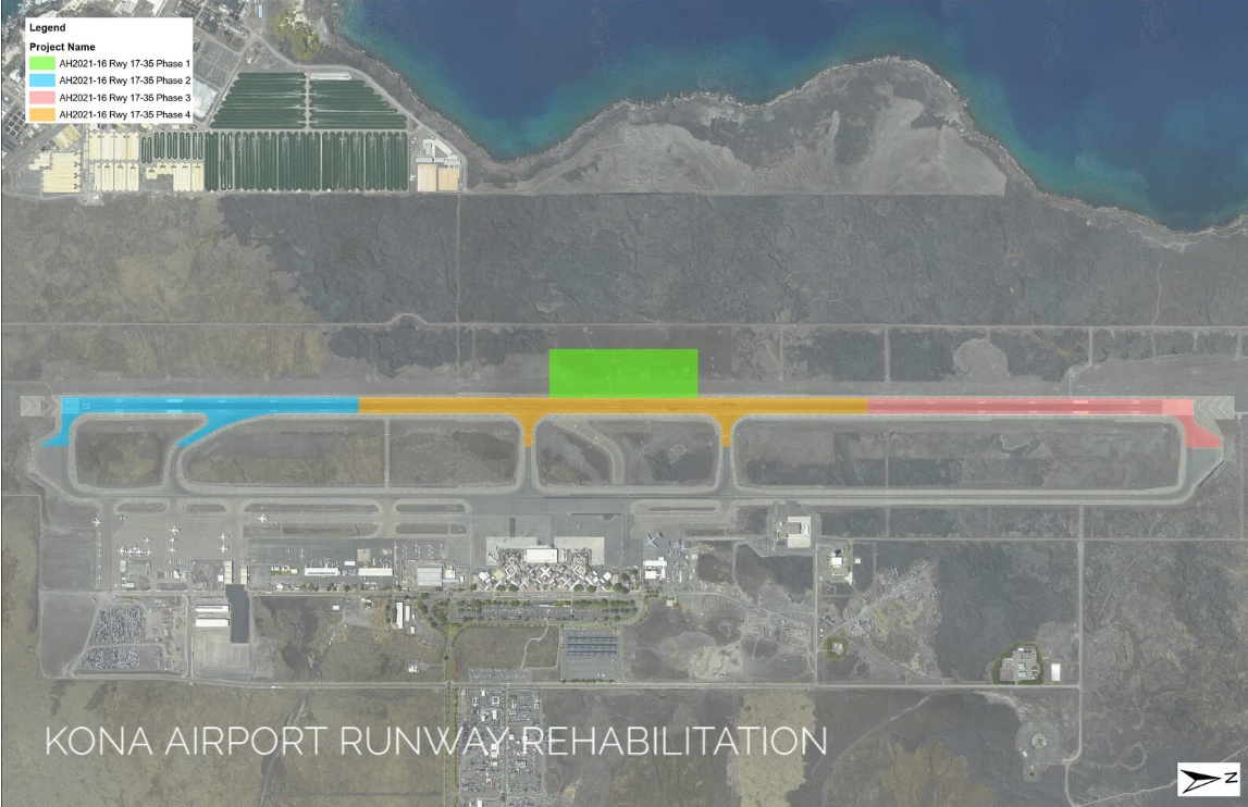 Kona Airport Runway Rehabilitation