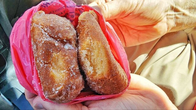 Malasada in Hawaii at Leonards