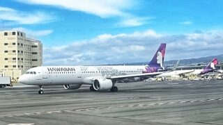 Hawaiian Airlines A321neo at Honolulu Airport