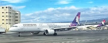 Hawaiian Airlines A321neo at Honolulu Airport