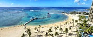 Waikiki Beach at Hilton Hawaiian Village