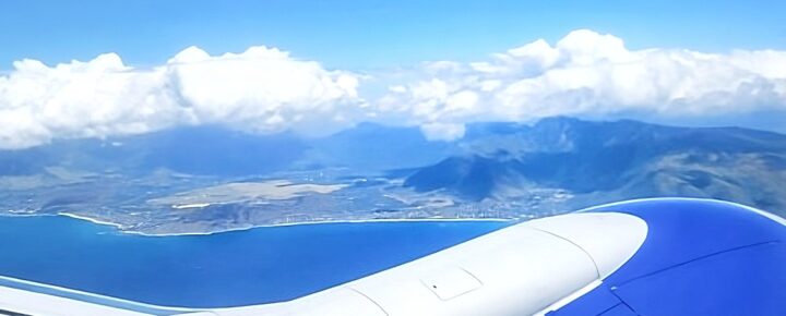 Southwest Hawaii flight on approach to Honolulu