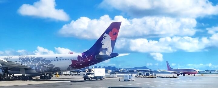 Hawaiian and Southwest planes at HNL