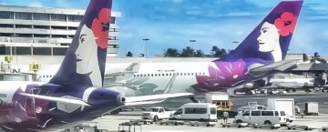 Hawaiian Airlines in Honolulu.