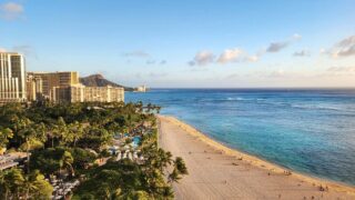 Waikiki Skyline from Hilton Hawaiian Village