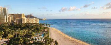 Waikiki Skyline from Hilton Hawaiian Village