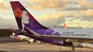 Hawaiian Airlines A330 at HNL.