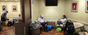 Hawaiian Airlines Premier Lounge at Lihue Airport on Kauai