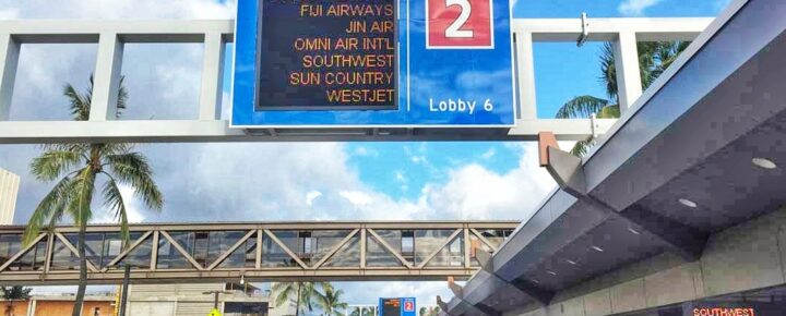 Terminal 2 Airlines at HNL