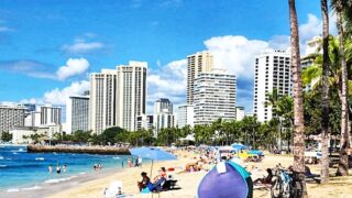 Waikiki Beach and Skyline