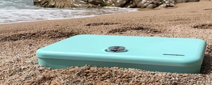Sandbox to prevent beach theft?