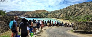 Hanauma Bay Visitors
