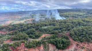 Kokee Brush Fire