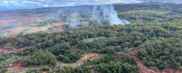 Kokee Brush Fire