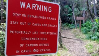 Kilauea volcano visitor warnings