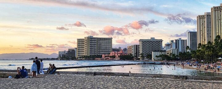 Waikiki at Sunset