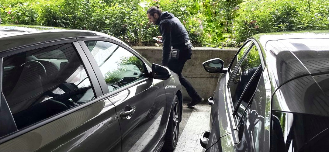 Car rental inspection