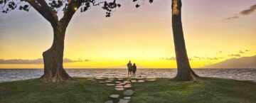 Maui sunset at Wailea