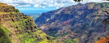 Waipo'o Falls Trail at Waimea Canyon Kauai