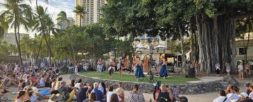 Hula show in Waikiki