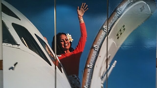 Hawaiian Flight Attendant