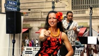 Hawaiian Air Hula in NYC