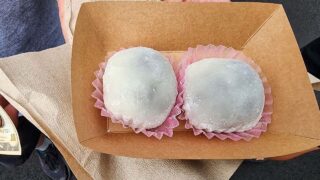 Strawberry mochi