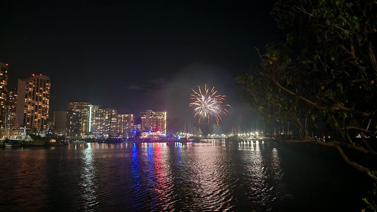 Waikiki Fireworks