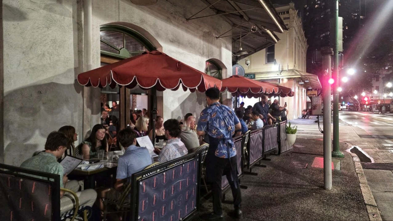 Honolulu Chinatown After Dark