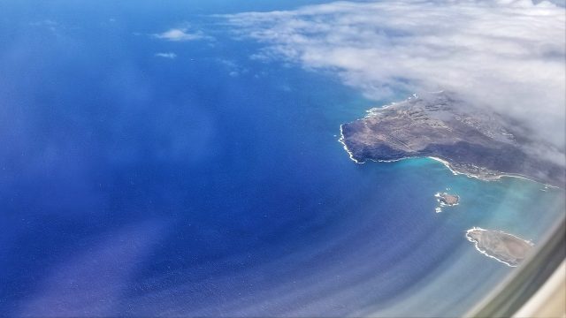 Flying Over Hawaii