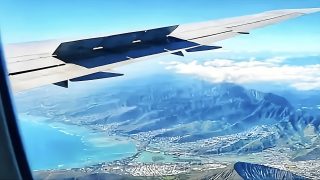 Flight Over Honolulu