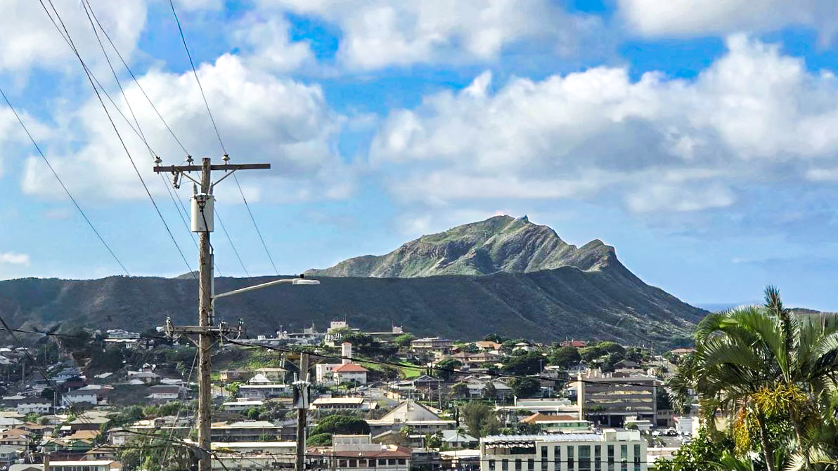 Kaimuki view in Honolulu