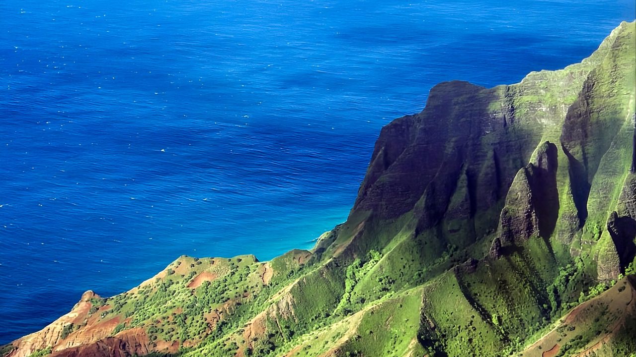 Na Pali Coast Kalalau Lookout at Kokee, Kauai