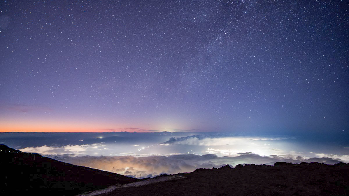 Haleakala stargizing