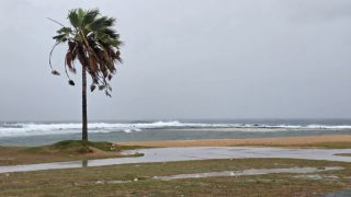 Poipu Beach during Tropical Storm Lala