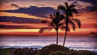 Sunset in Hawaii