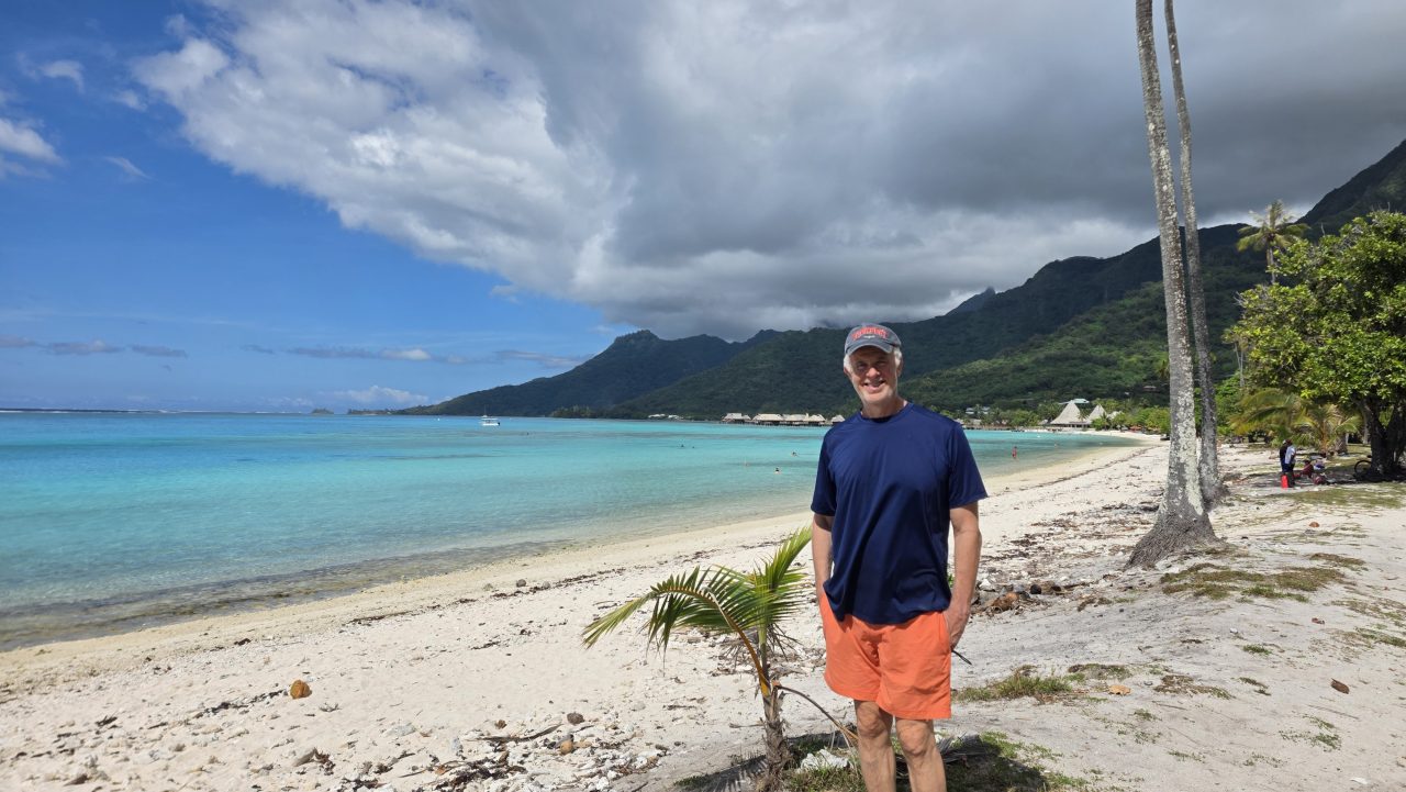 Tamae Beach on Moorea, French Polynesia